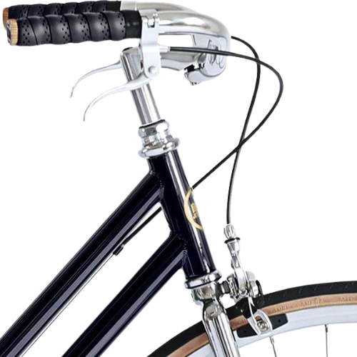 2-Speed Cadre Paris Jitensha Chrome Taille M (Sur commande)