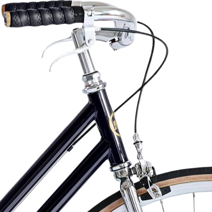 2-Speed Cadre Paris Jitensha Chrome Taille M (Sur commande)